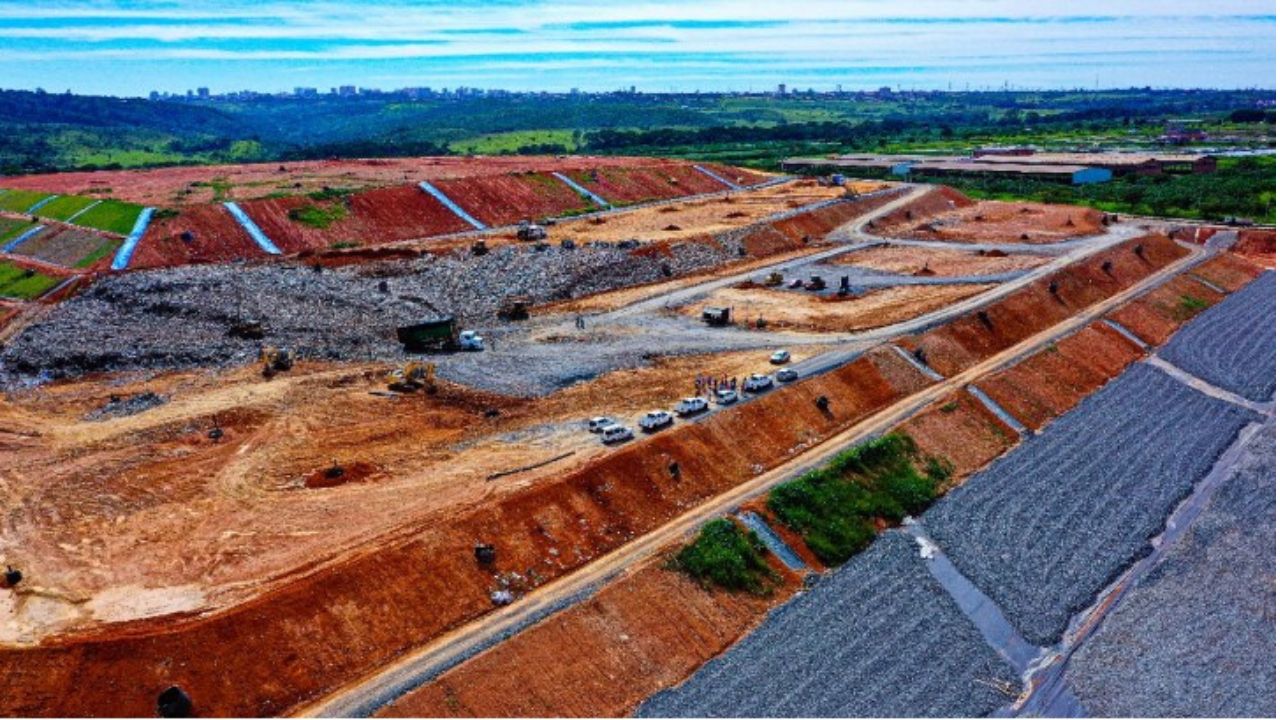 Aterro Sanitário de Águas Lindas. (Foto: Divulgação)