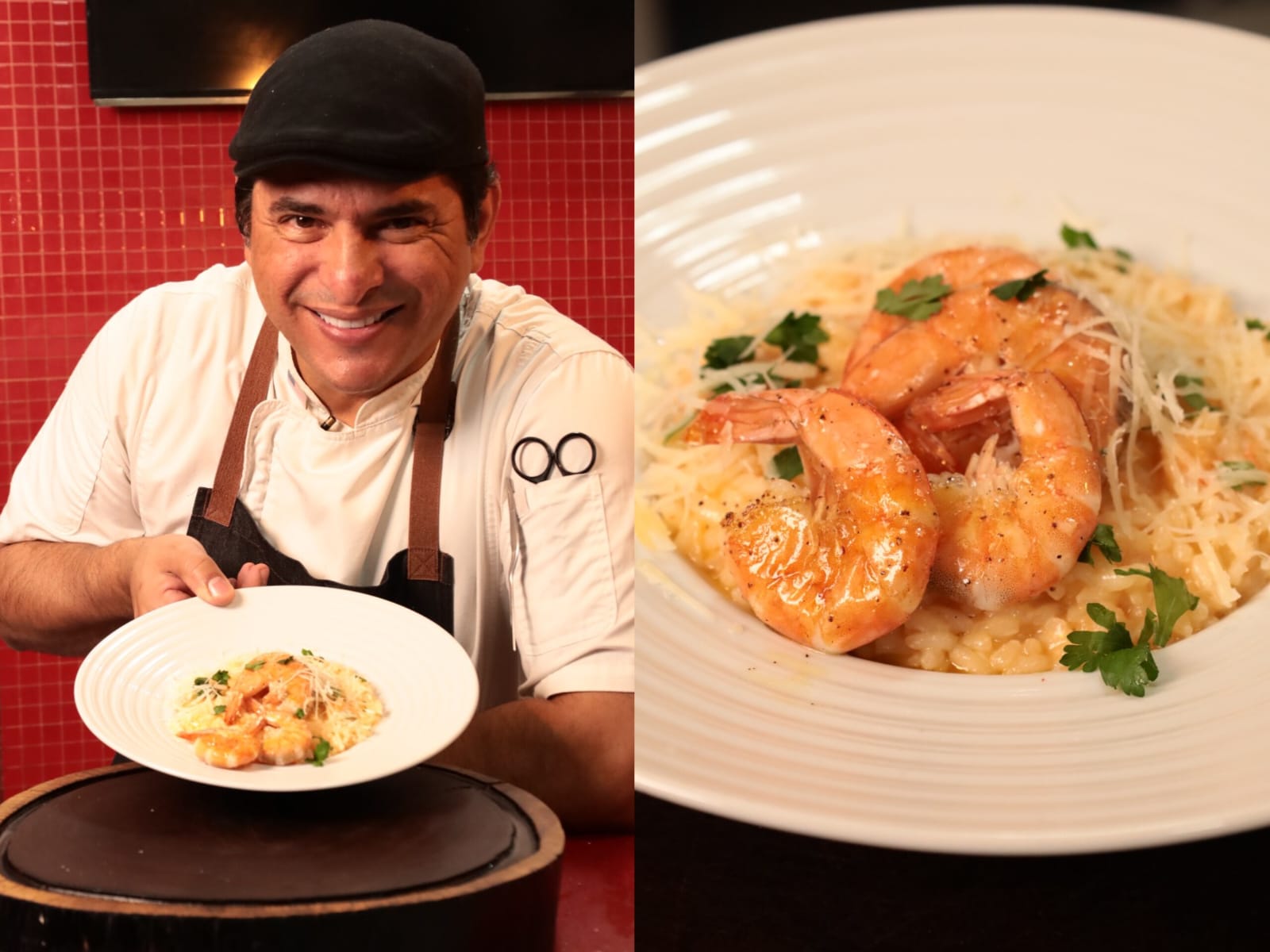 Chef de cozinha ensina como preparar delicioso risoto de camarão