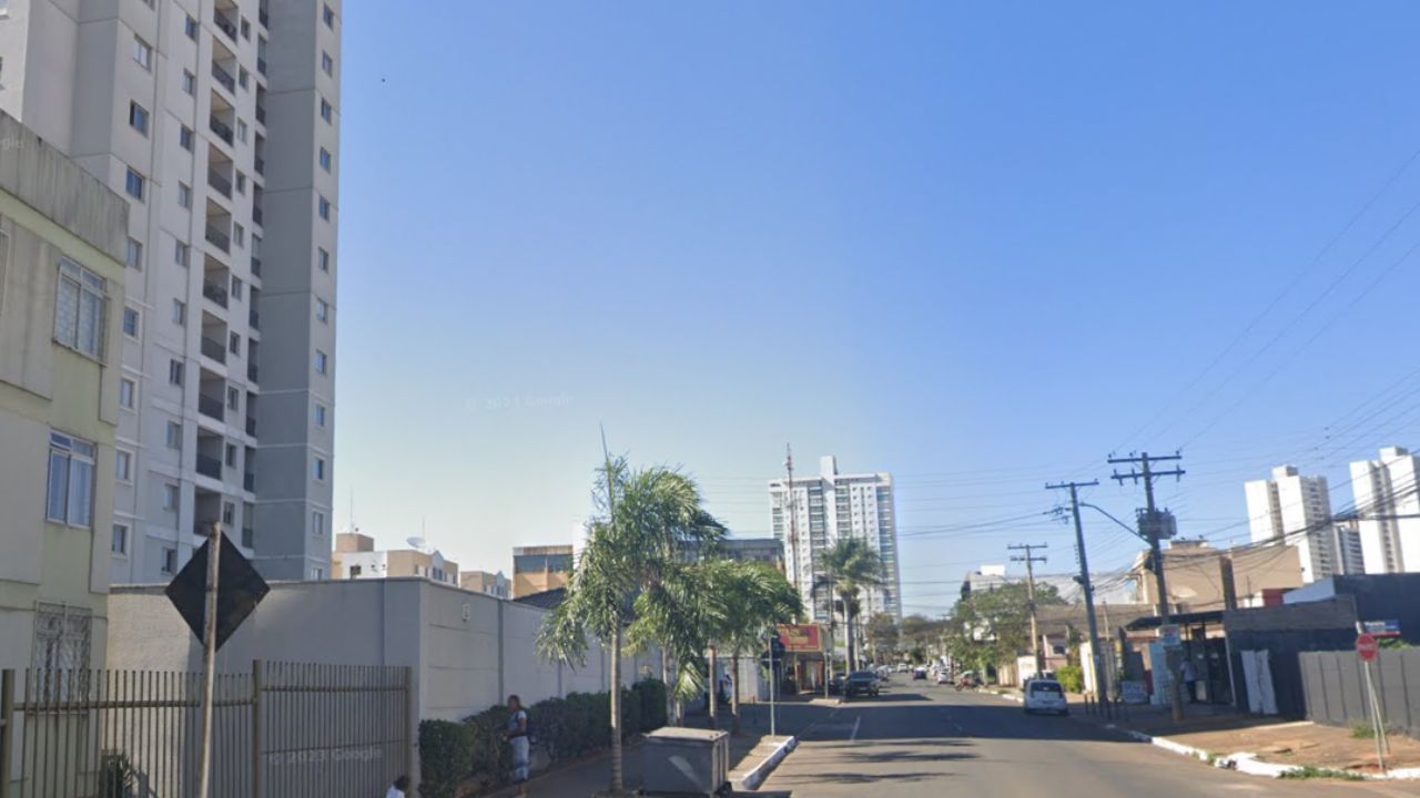 Rua José Neto Paranhos, no Jundiaí. (Foto: Google)