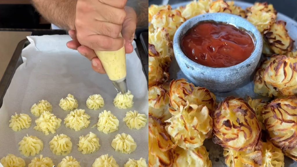 Receita do aperitivo de batata