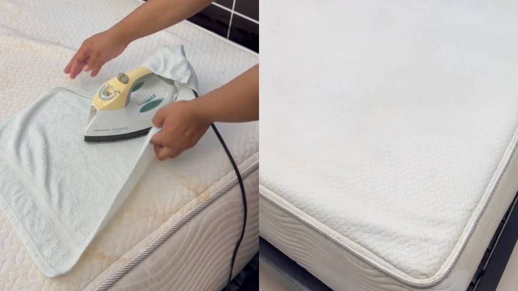 Receitinha para acabar com manchas amarelas no colchão