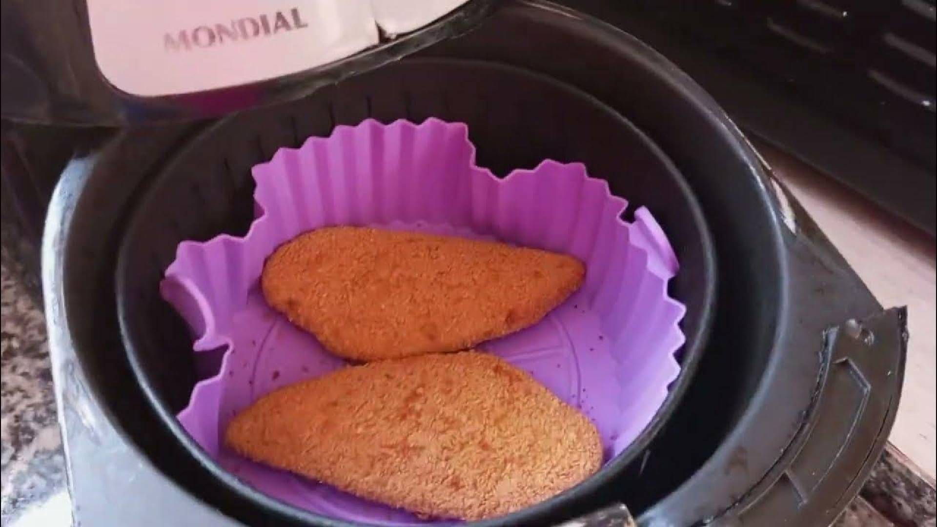 Forma de silicone é um item necessário para quem usa Air Fryer