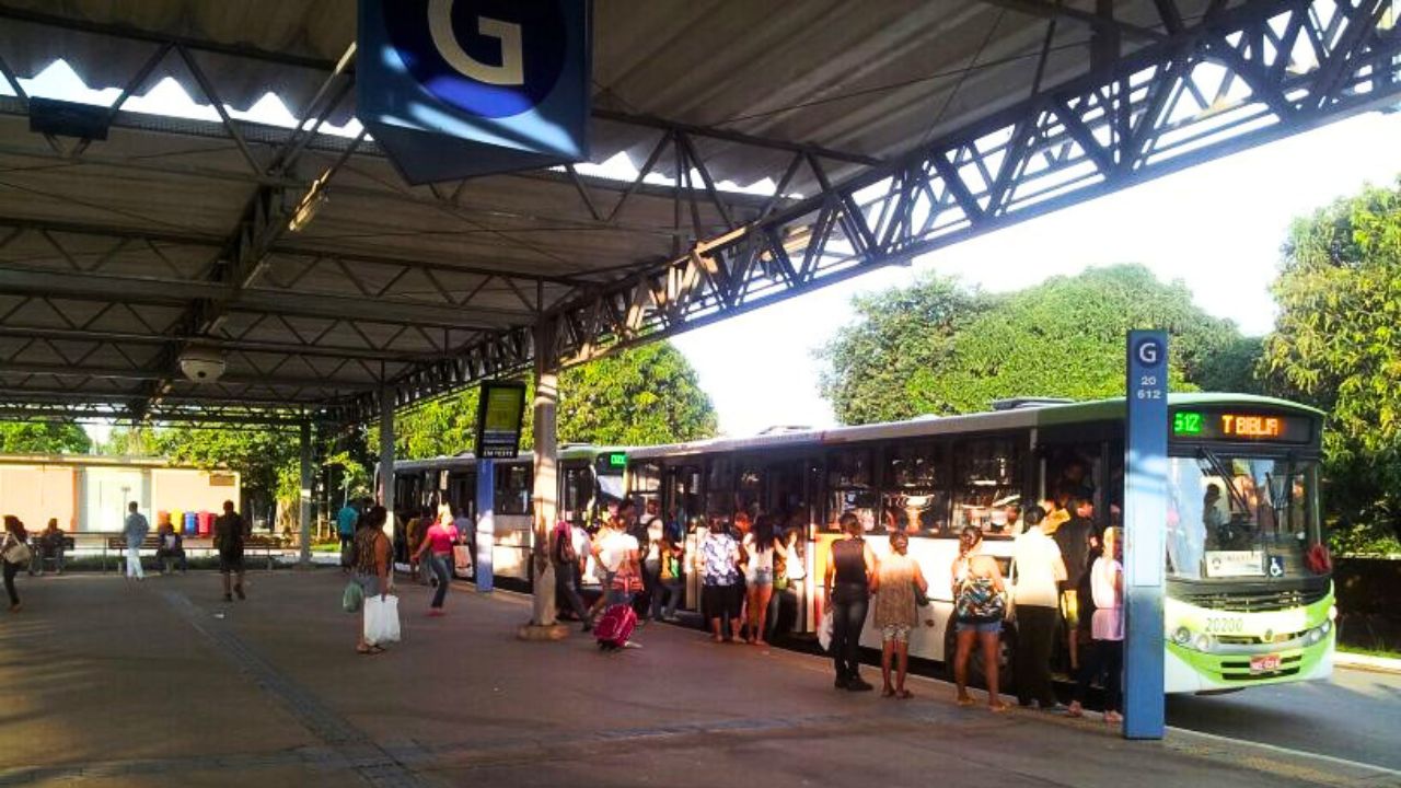 Terminal Cruzeiro do Sul, em Aparecida de Goiânia. (Foto: Divulgação/RMTC)