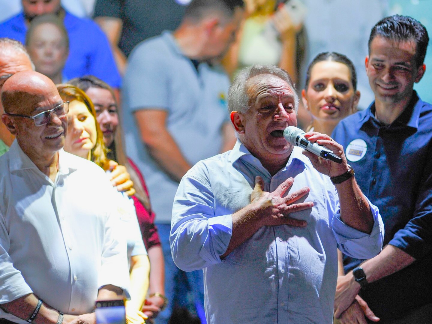 Vilmar Mariano e Professor Alcides. (Foto: Divulgação)