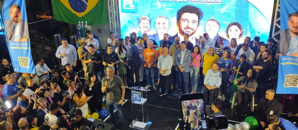 Com Eduardo Bolsonaro presente, Fred Rodrigues é oficializado candidato a prefeito de Goiânia