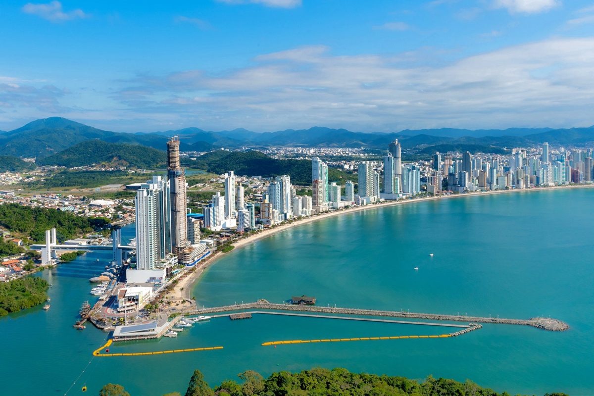 Florianópolis, em Santa Catarina. (Foto: Reprodução)