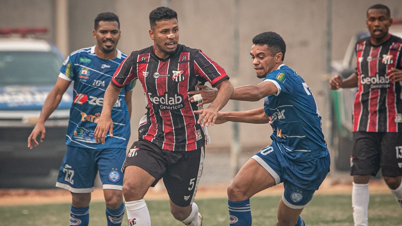 Anápolis enfrentou Iguatu no Estádio Jonas Duarte, neste domingo (25). (Foto: Edivair Custódio Júnior/Anápolis FC) 