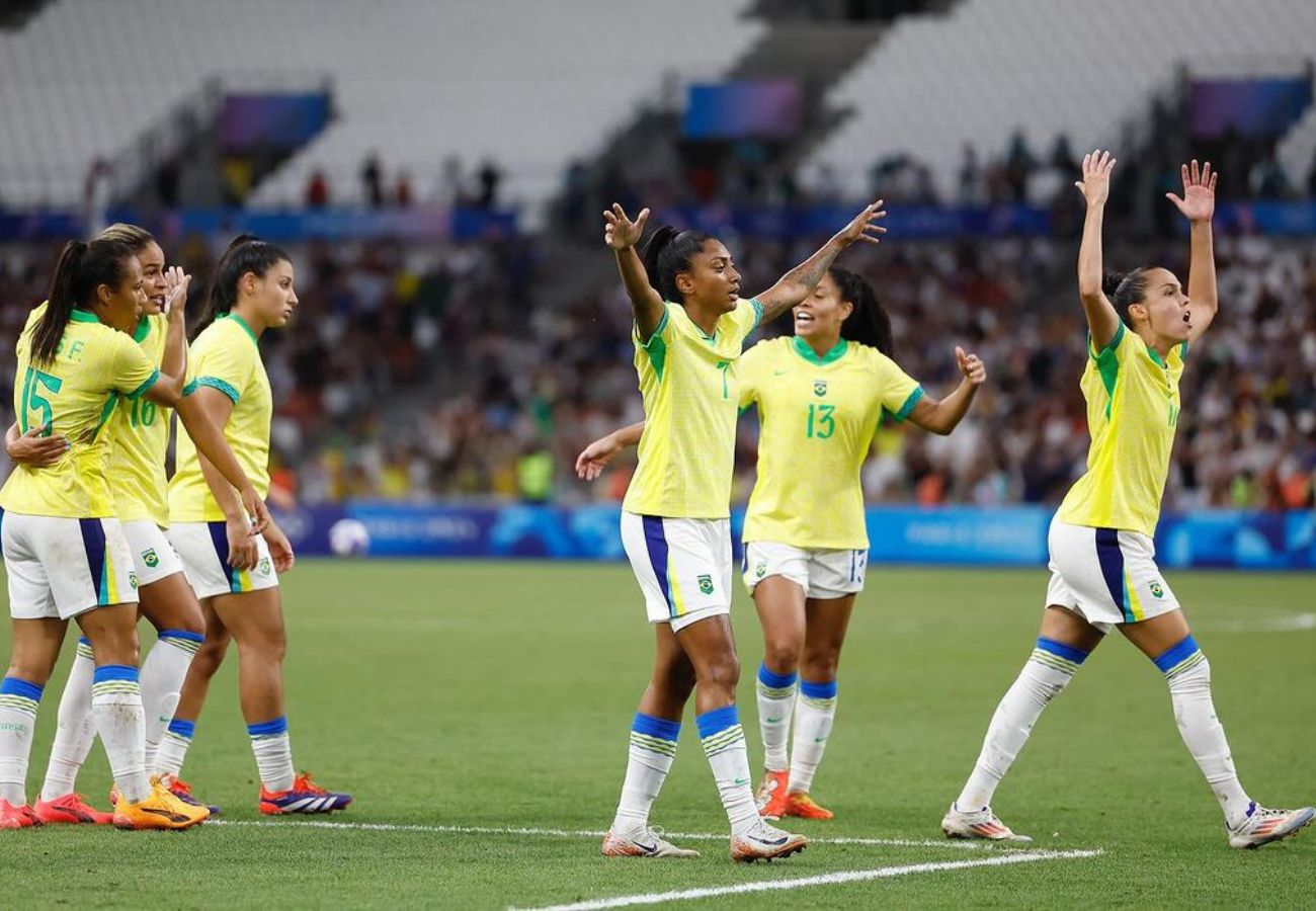 Brasil avançou à final das Olimpíadas de Paris, pelo futebol feminino. (Foto: Rafael Ribeiro/CBF) 