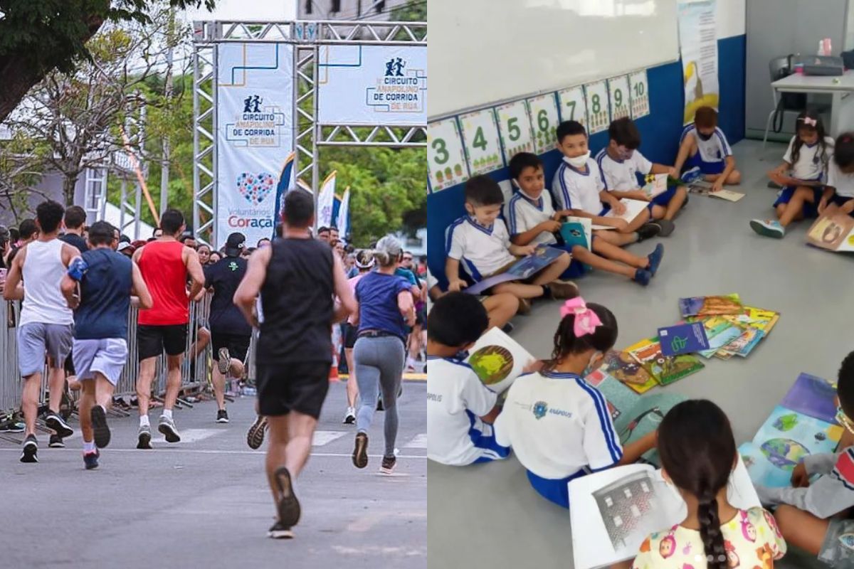 Corridas tem como principal objetivo angariar fundos para a escola. (Foto: Prefeitura de Anápolis/Reprodução/Instagram)