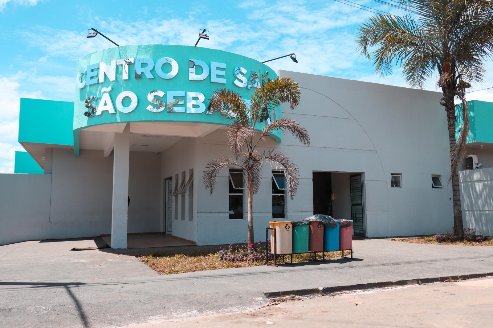 Unidade de Saúde São Sebastião em Senador Canedo (Foto: Reprodução)