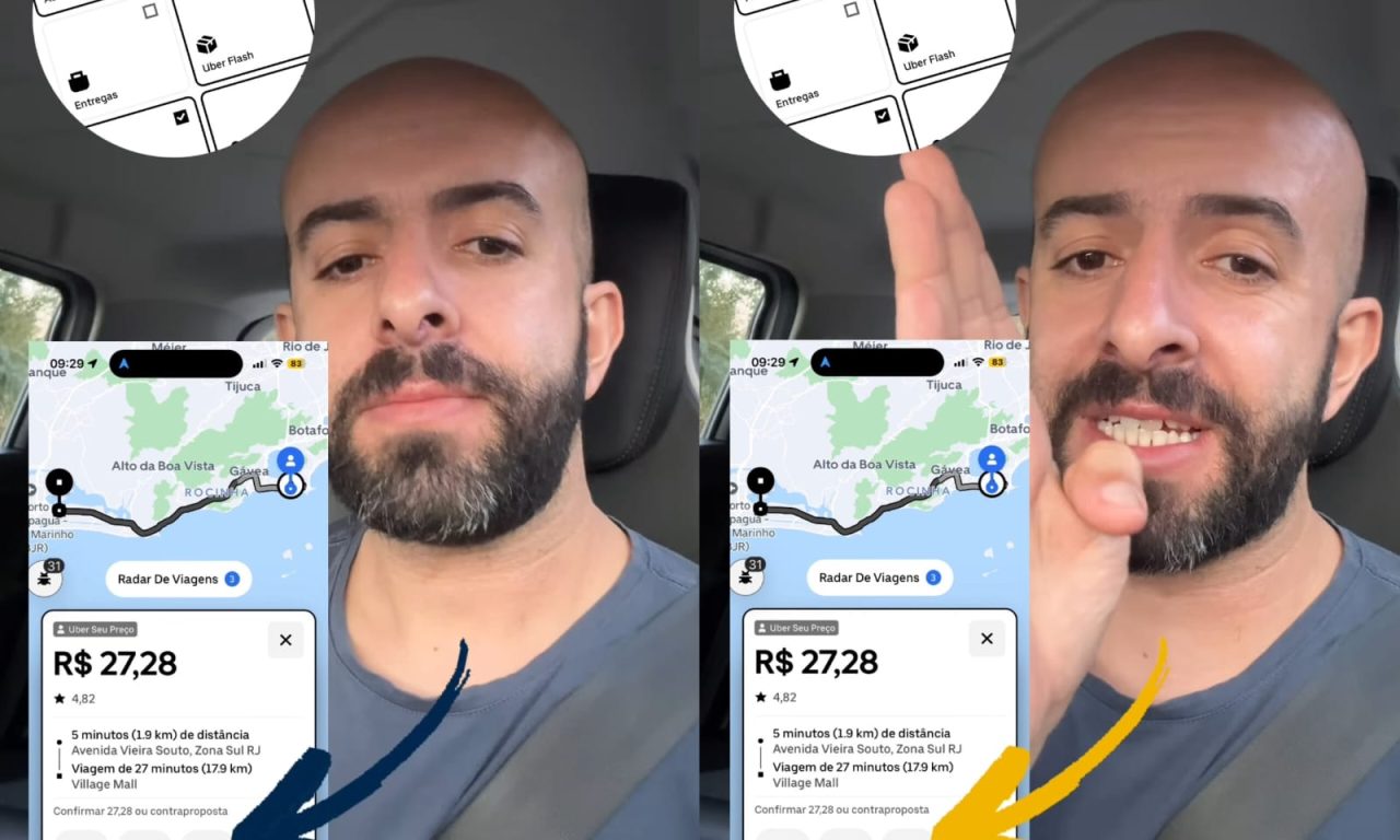 Motorista de aplicativo revela modalidade da Uber que pode agradar passageiros, mas desagradar profissionais