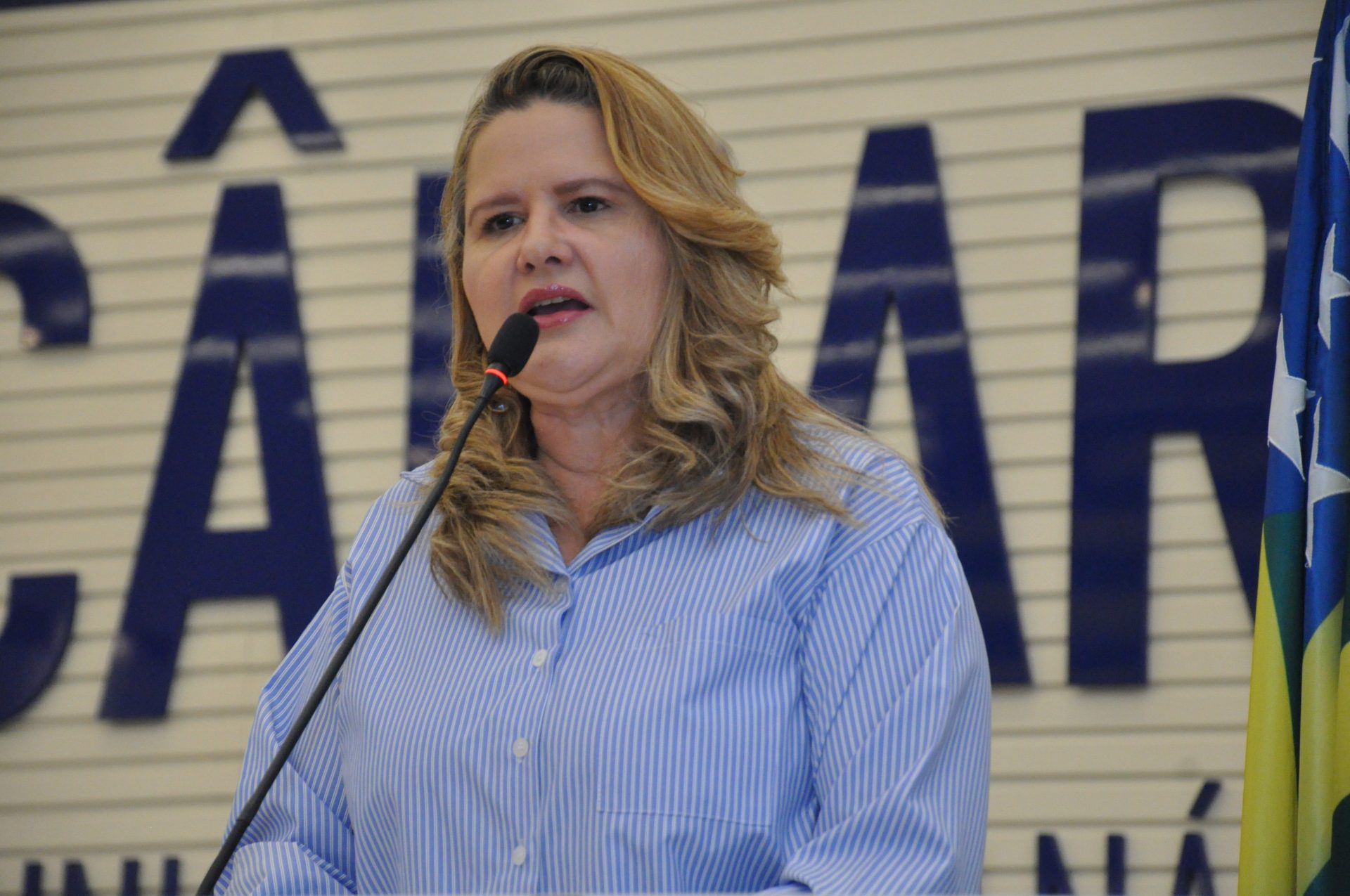 Cleide Hilário, vereadora em Anápolis. (Foto: Ismael Vieira)