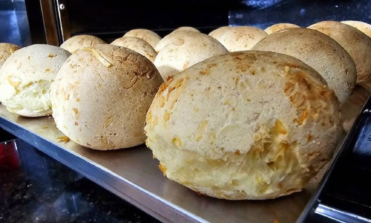 Receita de pão de queijo com só três ingredientes