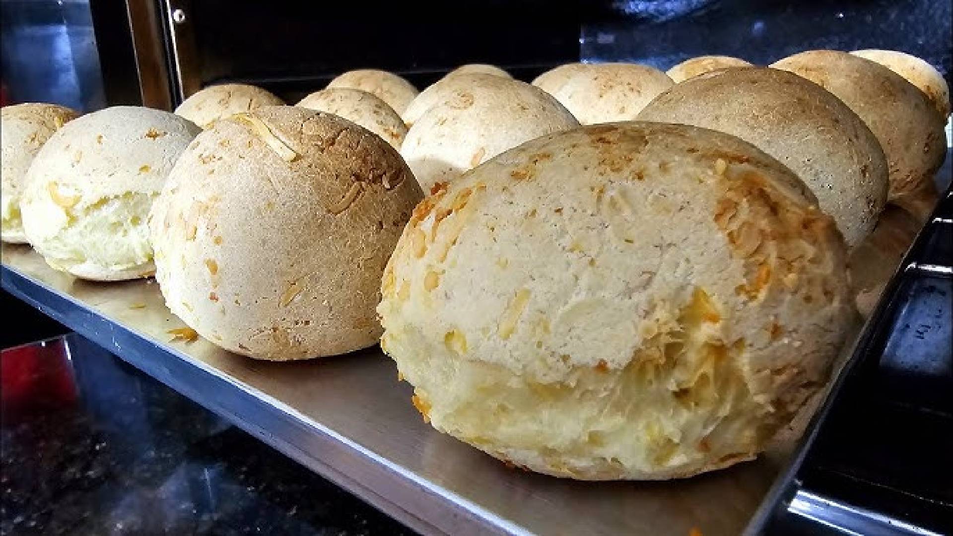 Receita de pão de queijo com só três ingredientes