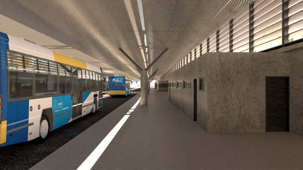 Imagens do novo Terminal Praça da Bíblia. (Foto: Divulgação)