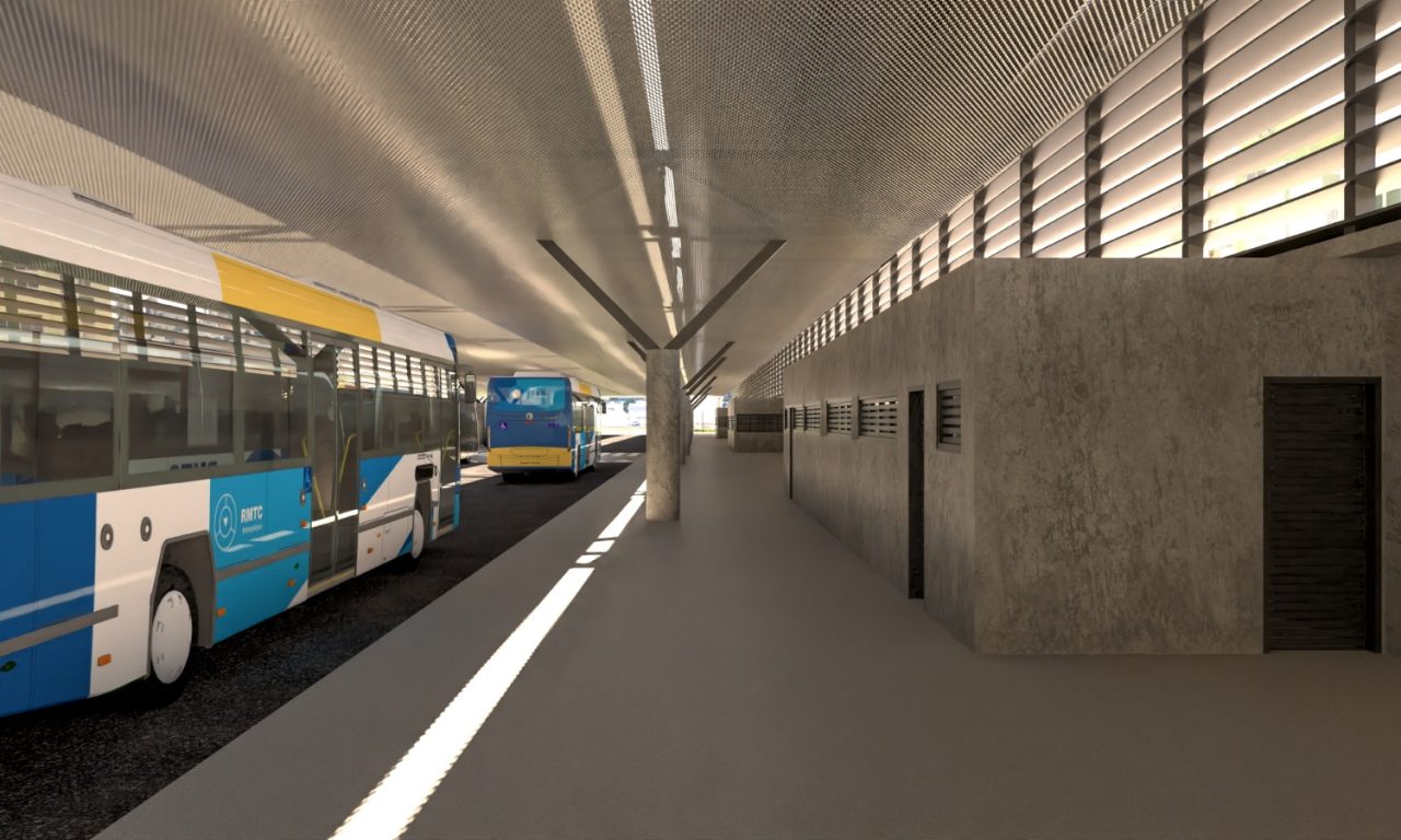 Imagens do novo Terminal Praça da Bíblia. (Foto: Divulgação)