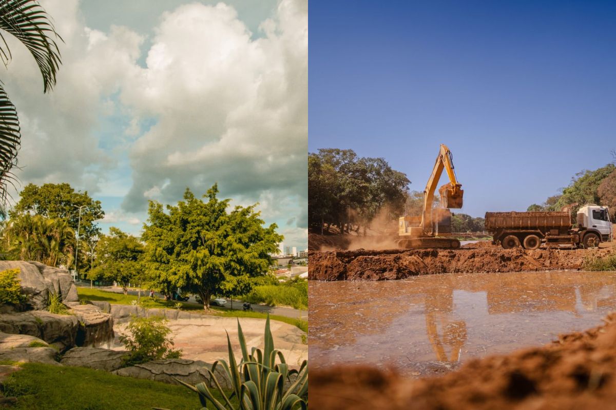 Obras fazem parte do Plano Municipal de Macrodrenagem Verde. (Foto: Divulgação/Prefeitura de Anápolis)