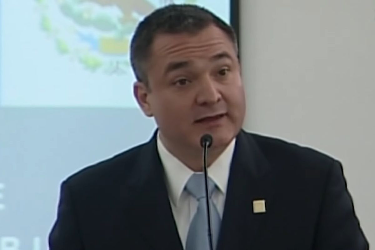 Ex-czar do combate ao narcotráfico mexicano, Genaro García Luna. (Foto: Captura/Youtube)