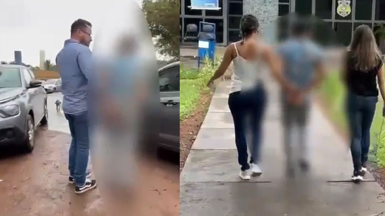 Homem é preso em Anápolis. (Foto: Reprodução)