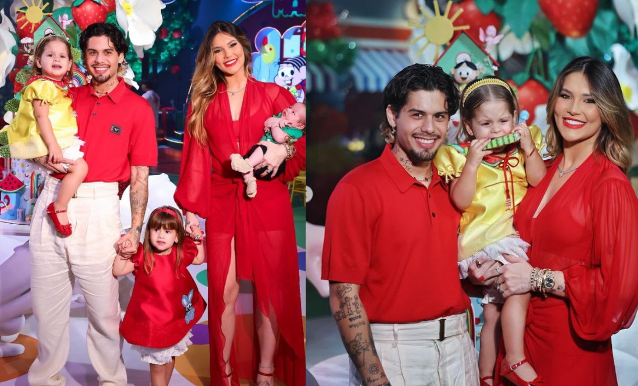 Virginia Fonseca, zé felipe e filhos. (Foto: Reprodução/ Instagram)