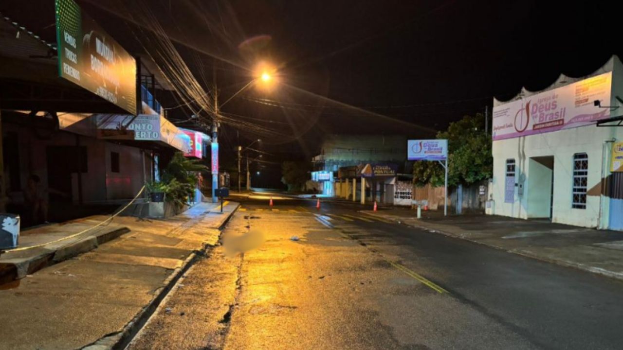 Idoso é morto atropelado, em Goiânia. (Foto: Reprodução)