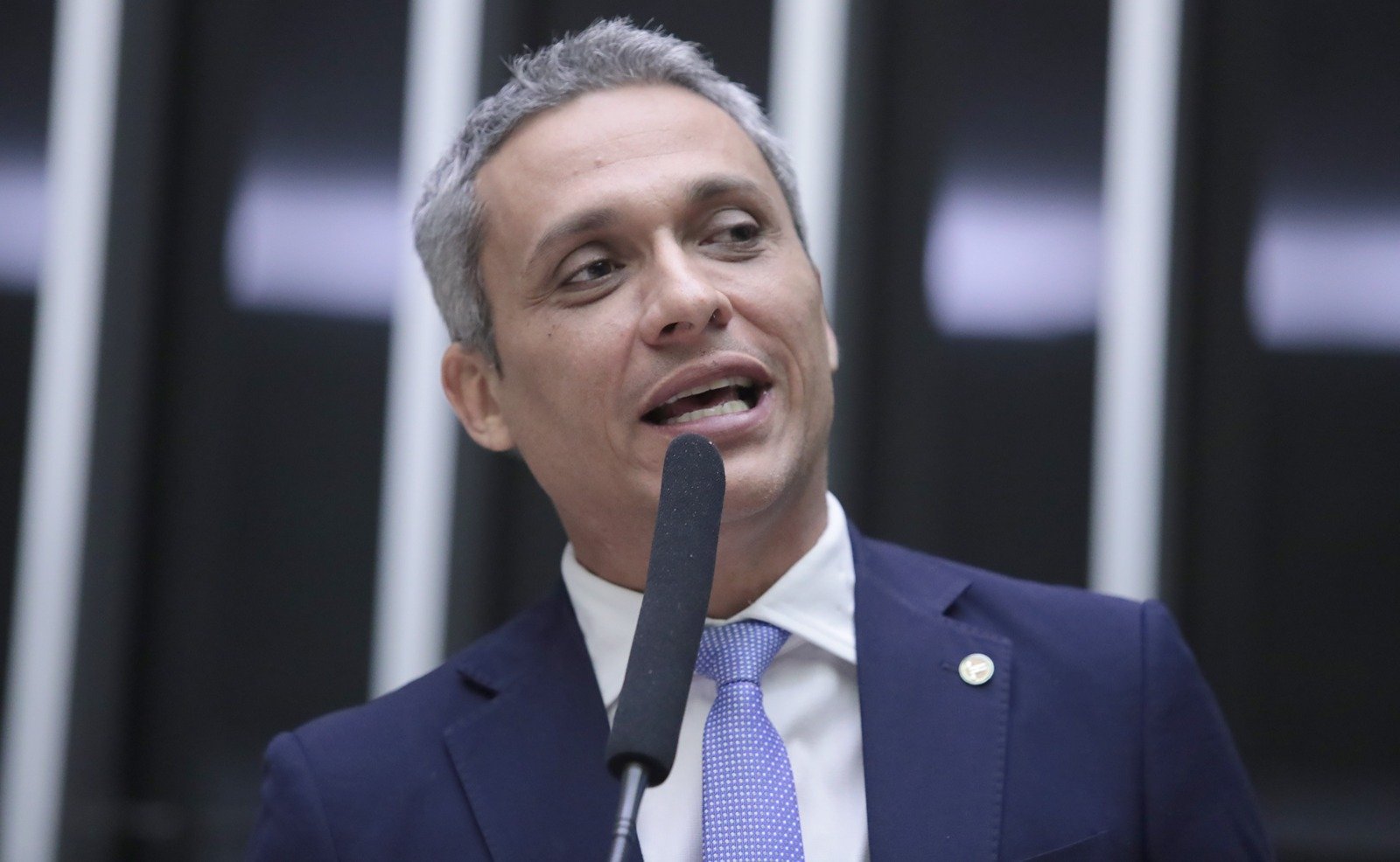 Gustavo Gayer durante sessão na Câmara dos Deputados. (Foto: Mario Agra / Câmara dos Deputados)