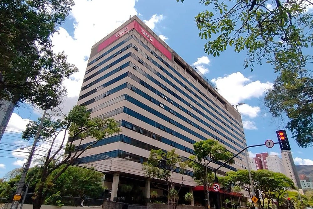 Fachada do Tribunal de Justiça do Estado de Minas Gerais (TJMG), em Belo Horizonte (MG). (Foto: Reprodução/TJMG)