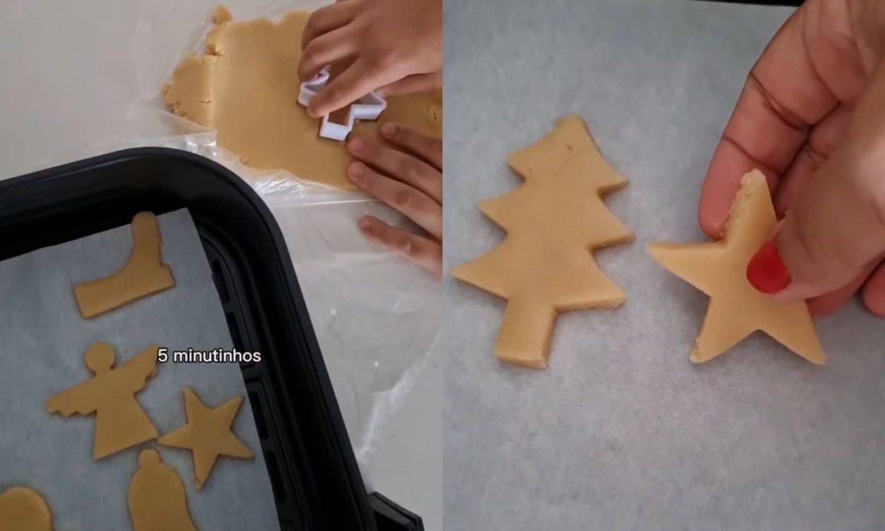 Receita de biscoitos para o natal