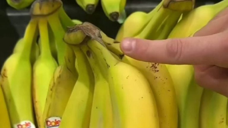 Forma simples de escolher a melhor banana no supermercado (poucos sabem disso)