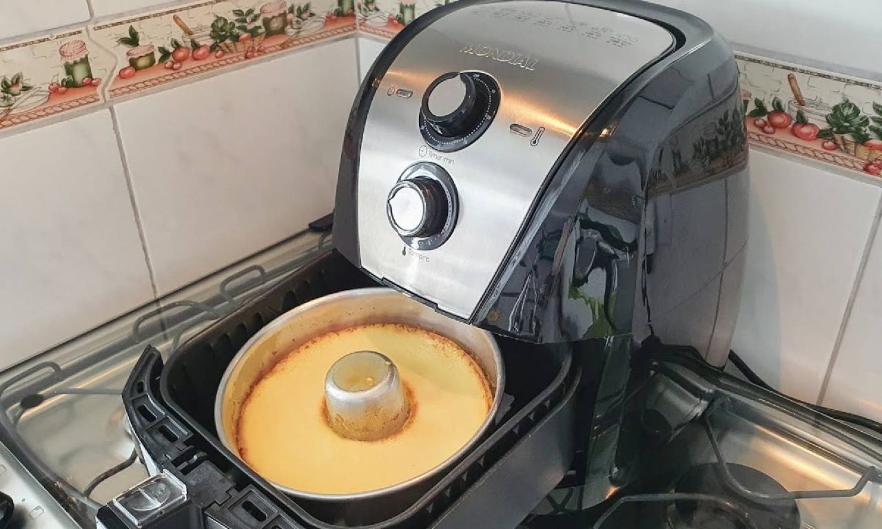 É possível fazer pudim na Air Fryer