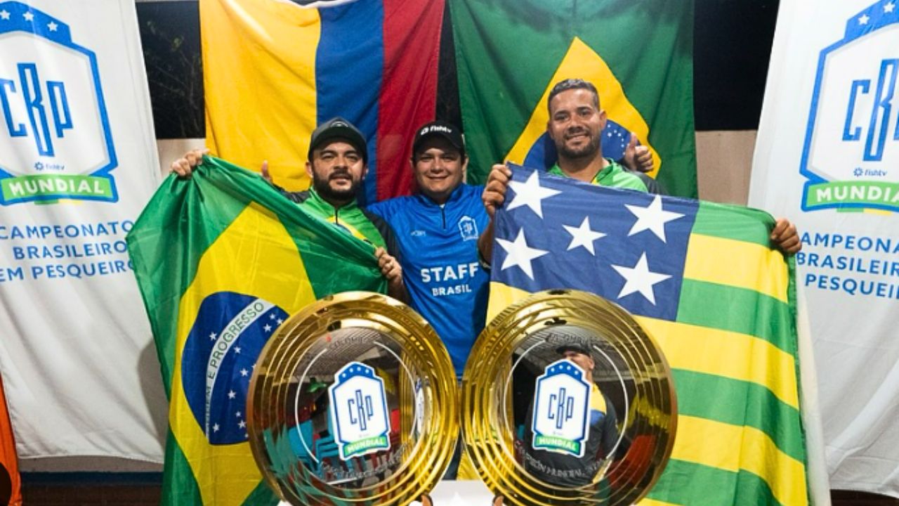 Pescadores de Anápolis venceram etapa de competição internacional. (Foto: Divulgação)