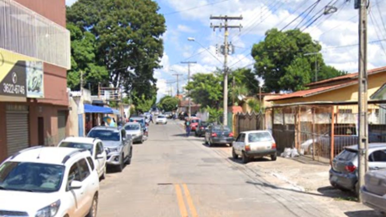 Rua 12, no Setor São José, em Goiânia. (Foto: Captura/ Google Maps)