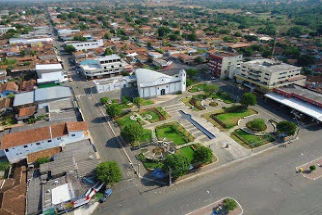 Vista aérea de Jussara. (Foto: Reprodução/ Guia do Turismo Brasil)