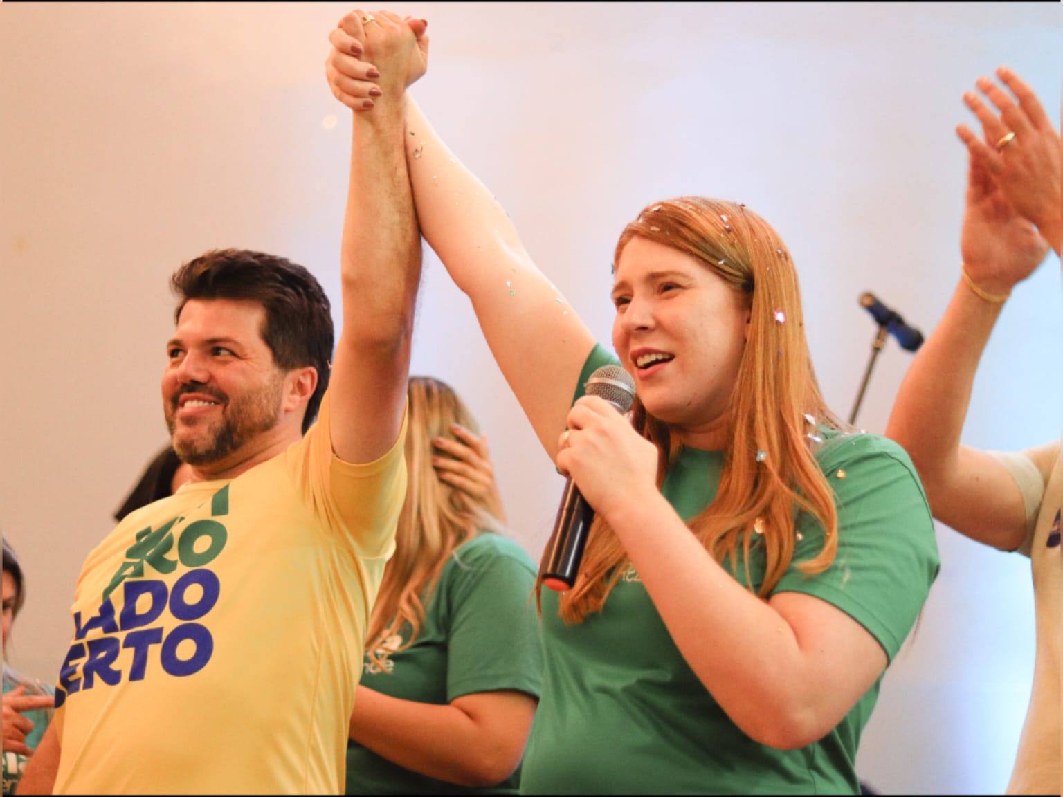 Andreia foi a vereadora mais bem votada da cidade e apoiou Márcio na campanha. (Foto: Divulgação)