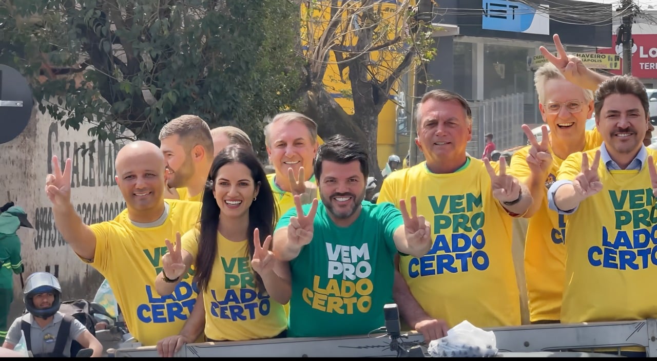 Márcio Corrêa em campanha. (Foto: Reprodução/ Redes Sociais)