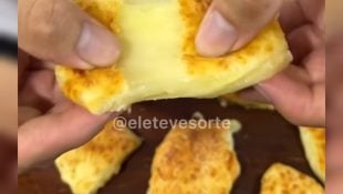 Pão de queijo com apenas 3 ingredientes: fica uma delícia e é muito fácil