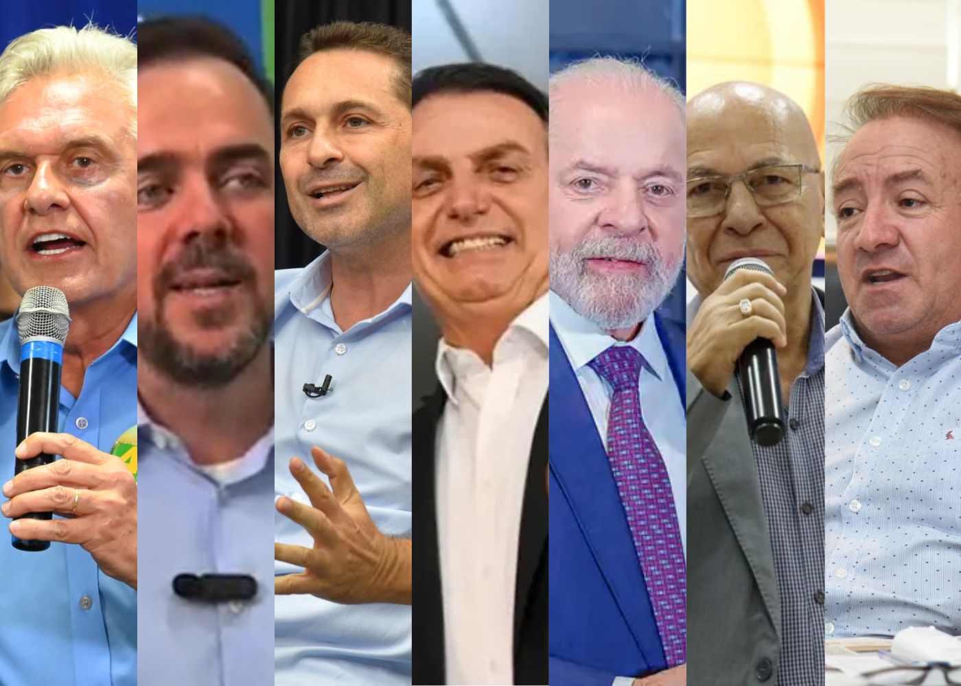 Pesquisa avaliou aprovação e rejeição de lideranças políticas em Aparecida de Goiânia. (Imagem: Reprodução) 