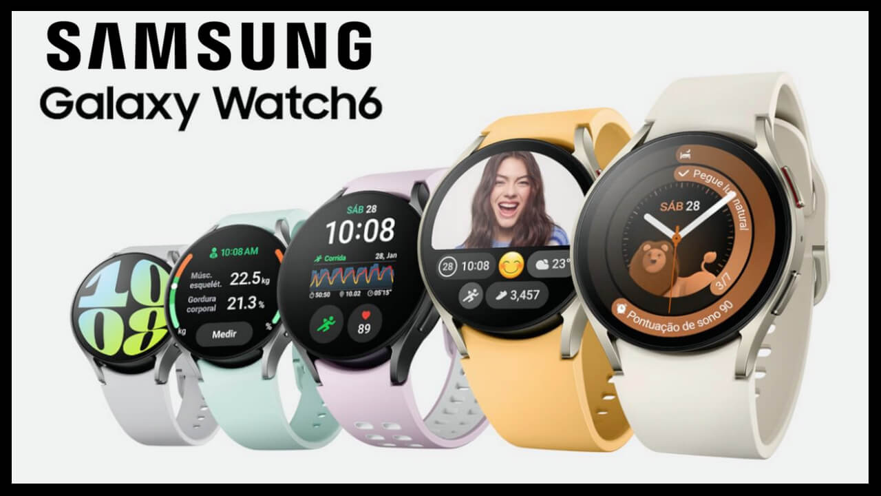 Ofertas do dia: Galaxy Watch6 da Samsung com até 58% de desconto