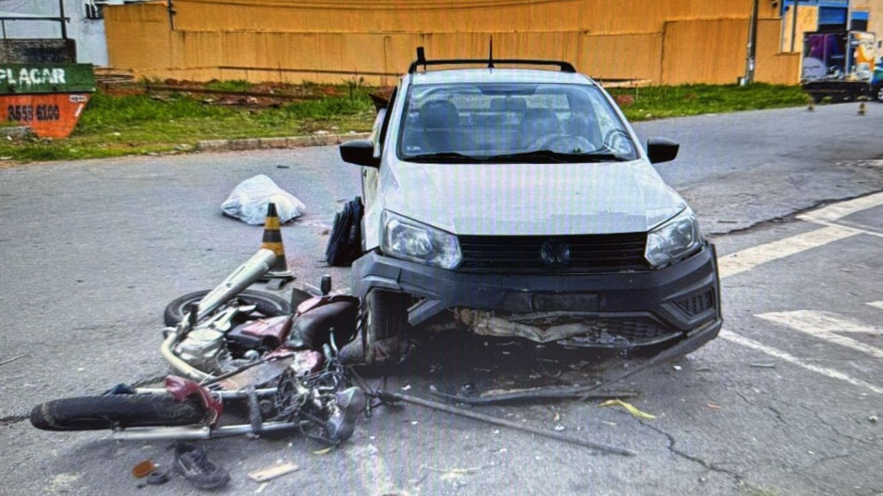 Acidente aconteceu na manhã desta segunda-feira (04). (Foto: Reprodução)