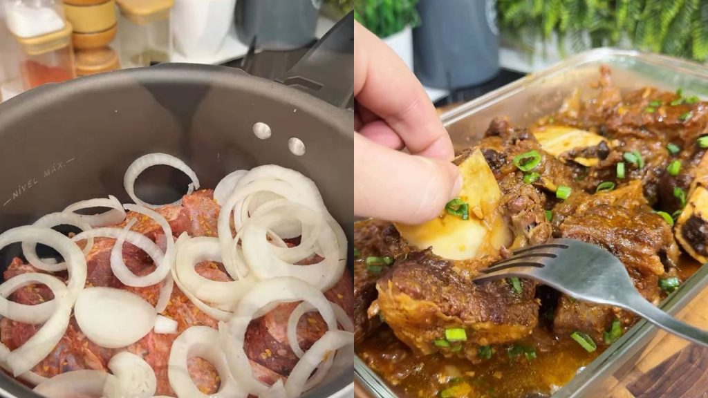 Costela na Cebola: tão boa que fica soltando do osso e derrete na boca