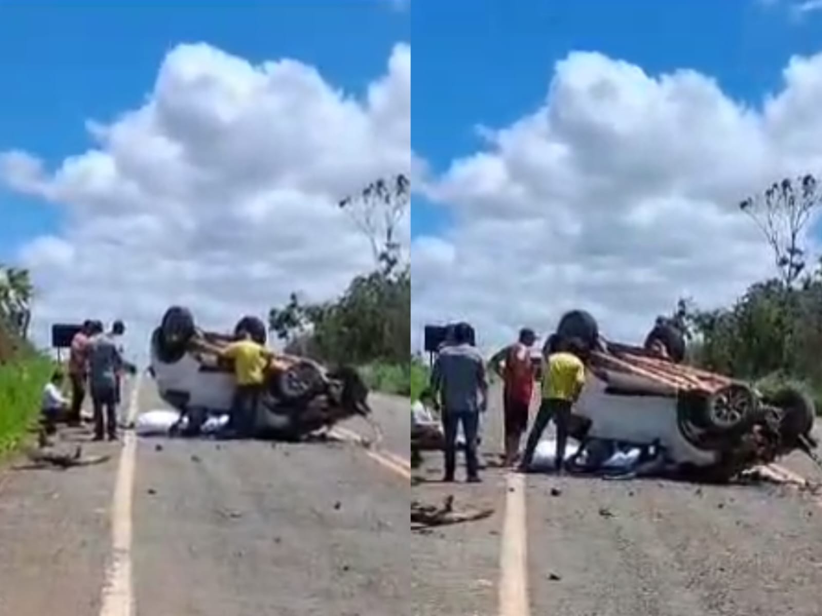 Mulher morre após grave acidente em rodovia goiana; mãe e filho ficam feridos