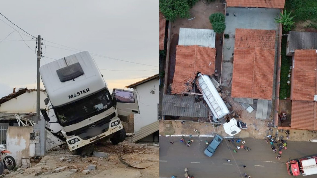 Imagens mostram tamanho do estrago causado por caminhão desgovernado na Avenida Contorno