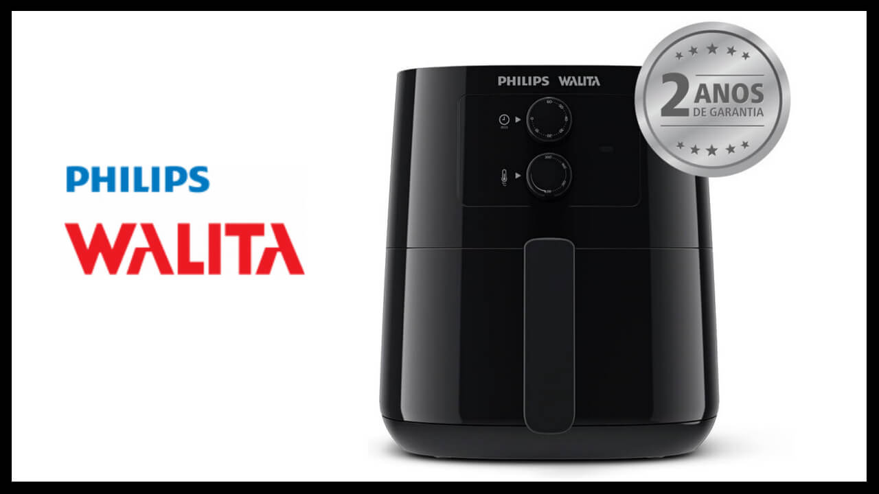 Esquenta Black Friday: até 45% de desconto na Air Fryer da Philips Walita