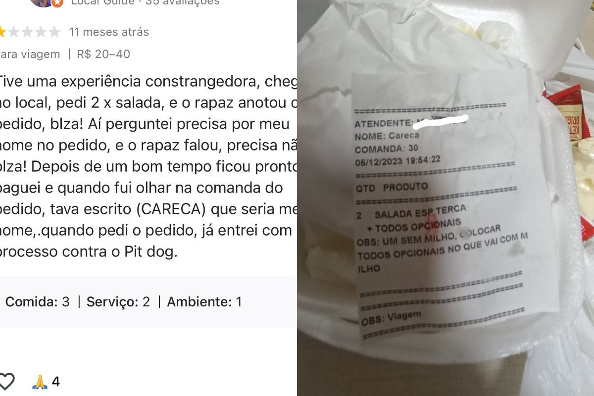 Jovem viraliza ao explicar como avaliação negativa a convenceu a conhecer pit dog em Goiânia