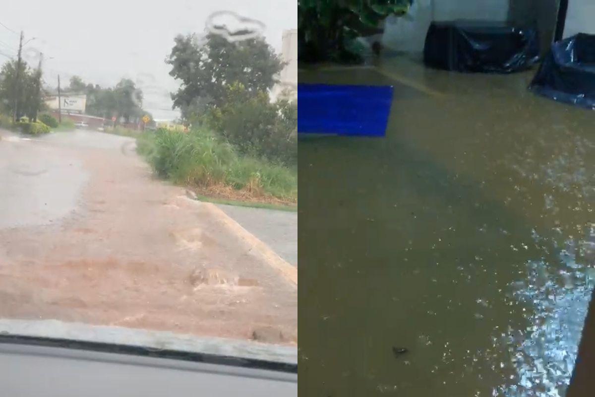 Morador de Anápolis sofre com inundações na própria casa após obra da Prefeitura: “sempre que chove”