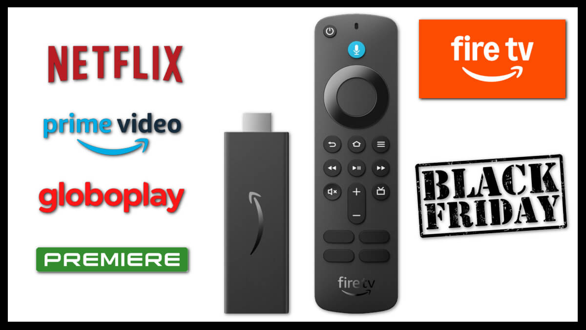 Semana Black Friday: transforme sua TV em smart com o Fire Stick da Amazon