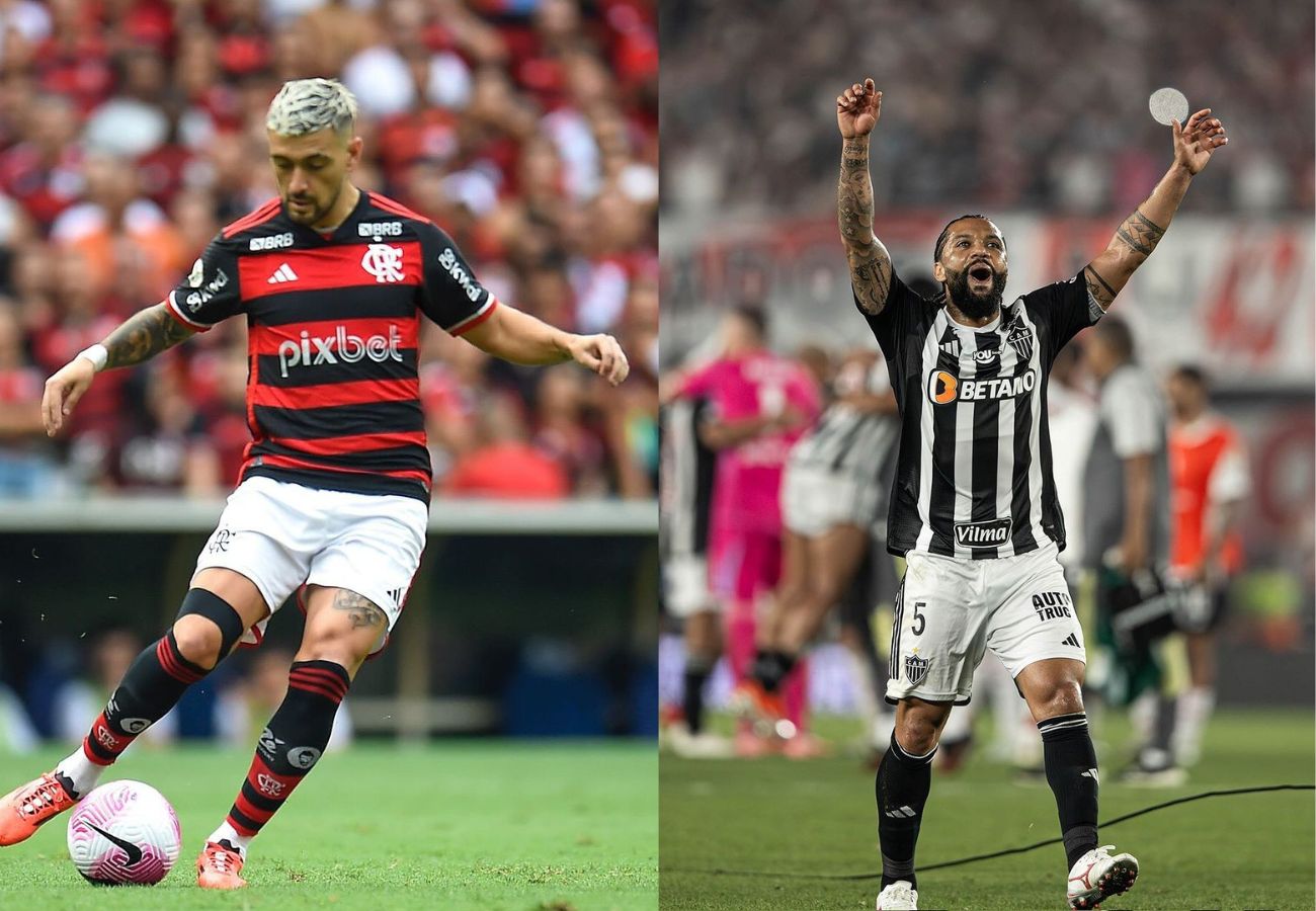 Flamengo e Atlético-MG vão jogar a primeira partida da final da Copa do Brasil. (Foto: Marcelo Cortes / CRF / Divulgação / AMG)