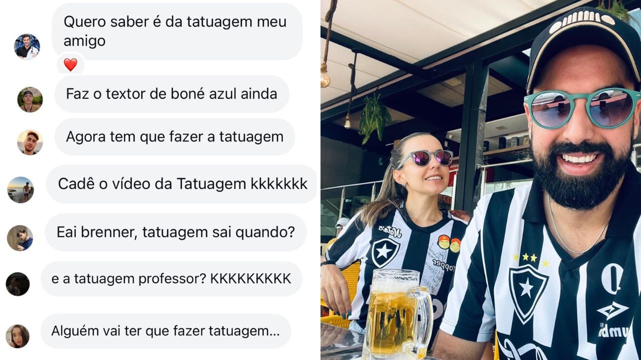 Professor de Anápolis revela como pretende ‘cumprir’ promessa após vitória do Botafogo