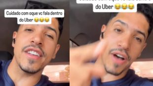 Motorista de aplicativo revela o que amigas de passageira fizeram após ela sair primeiro do carro