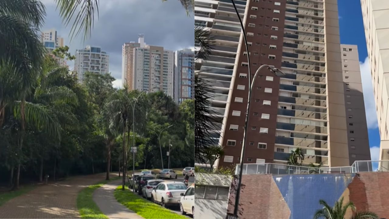 Gringo grava vídeo em Goiânia e faz comparação ousada: “parece a Flórida”